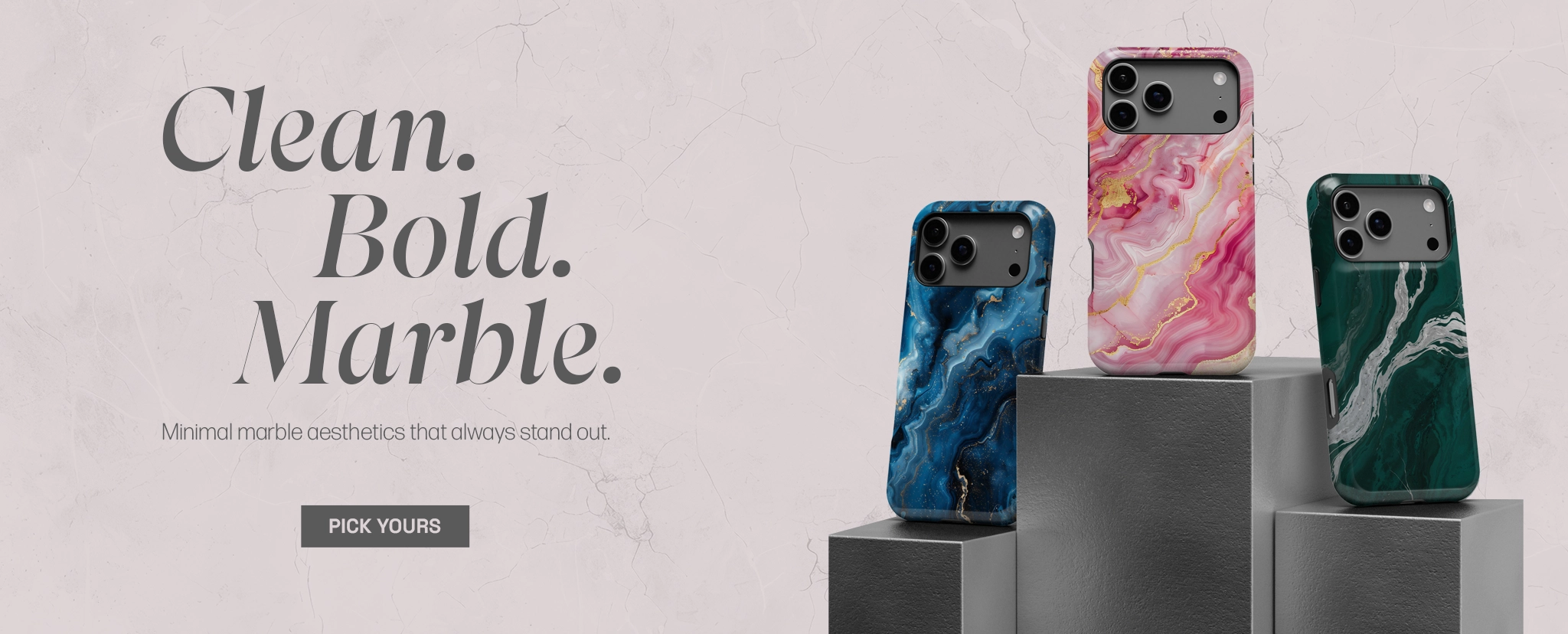 Website Header - Marbles